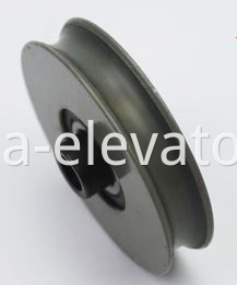 Hitachi Elevator Door Hanger Roller Curved Groove 20mm Length Shaft 65*13*6202